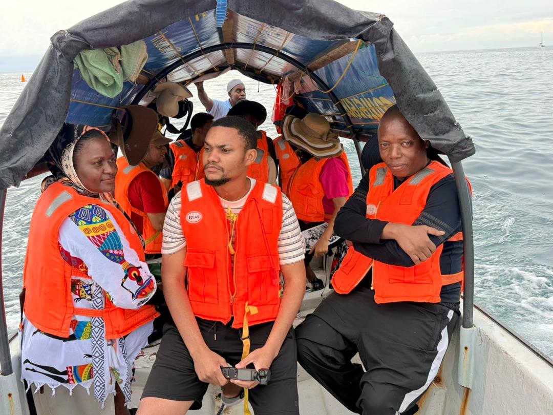 BlueGreen Tanzania team in a coastal workshop